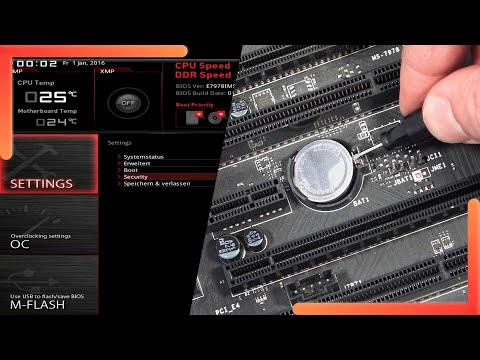 Resetting the BIOS: How to reset it step by step