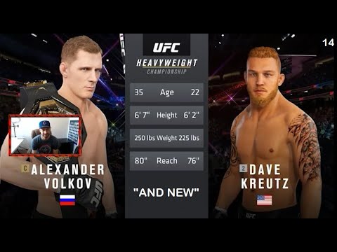 "AND NEW" - Career Mode - Volkov vs Kreutz - UFC 4 Heavyweight Championship - S1 E14