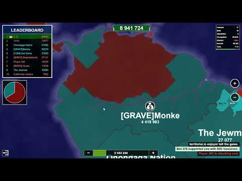 Winning Strategy America Map! Territory Games io - Territorial IO