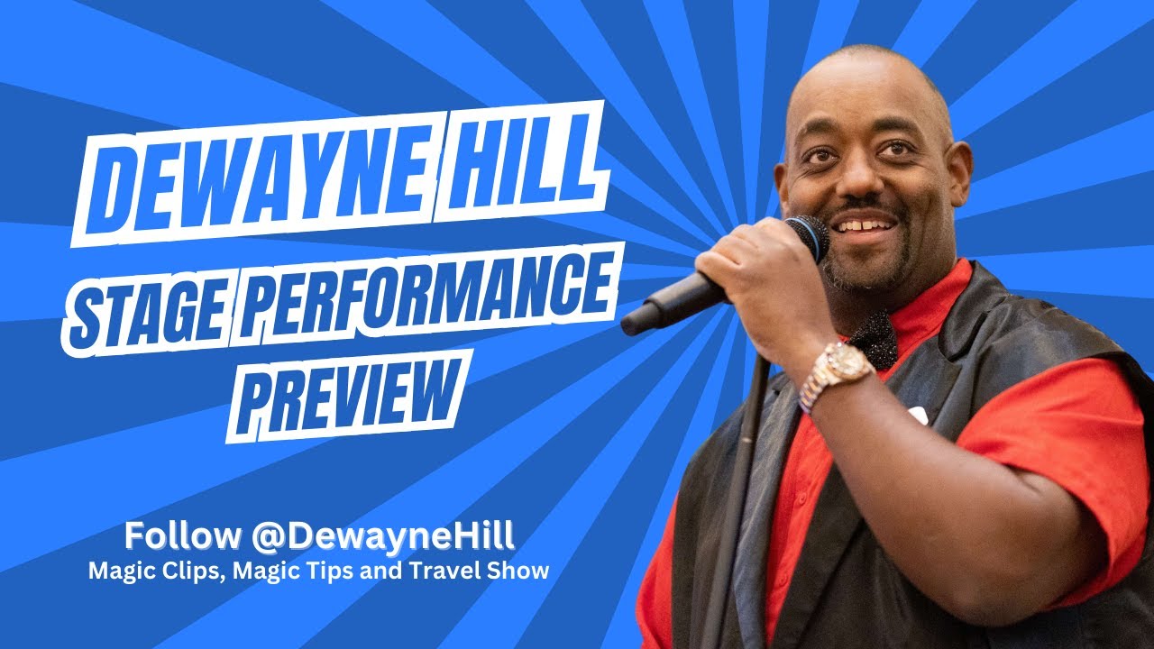 Promotional video thumbnail 7 for #1 America's Funniest Comedy Magician Dewayne Hill