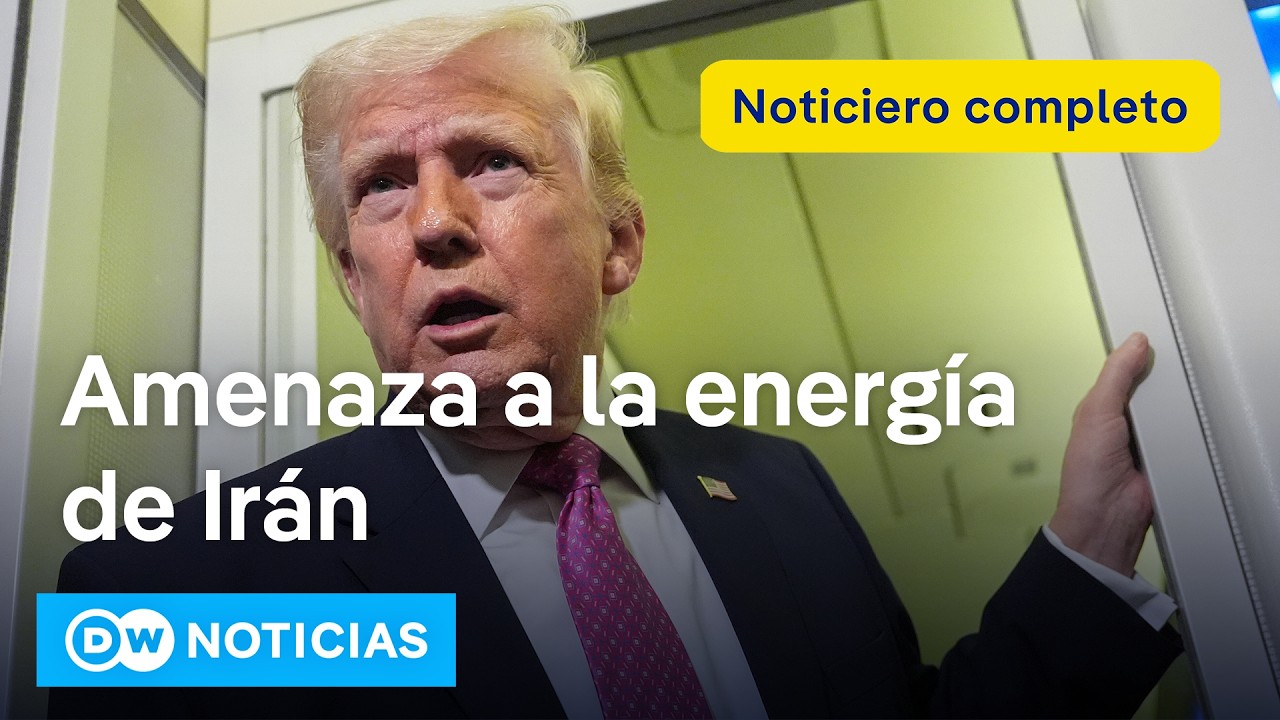 🔴 DW Noticias 30 de marzo: Donald Trump amenaza con destruir la infraestructura energética de Irán