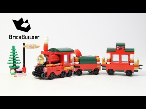 Vidéo LEGO Saisonnier 40138 : Le train de Noël