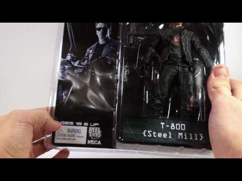 Video Review of the NECA Terminator 2 Judgment Day Series 3; T-800 (Steel Mill)