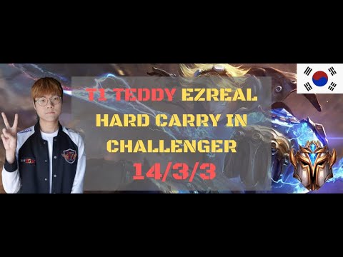 T1 Teddy Ezreal vs Miss Fortune Challenger Gameplay Turns Game Around - KR Challenger 9.24