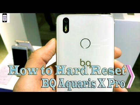 How to Hard Reset BQ Aquaris X pro with Factory Reset