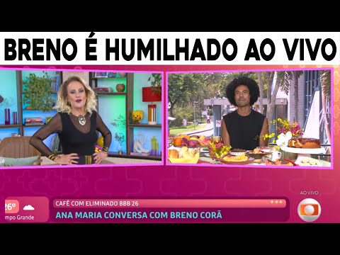 ANA MARIA BRAGA DESMASCARA BRENO AO VIVO NO MAIS VOCÊ AO EXPOR VERDADE SOBRE ANA PAULA NO BBB 26