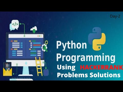 Python Basic Problems Solutionshackerrank Day 2learn Coding