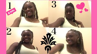 4 box braid styles + New intro and Outro