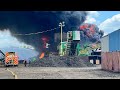 Falls Township Rubbish Fire