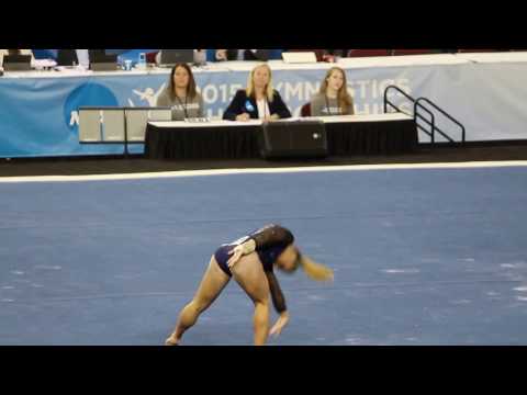 2015 NCAA Prelims -Peszek FX