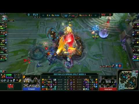Fly Quest vs Team Envyus Highlights  NA LCS  Spring 2017  FLY vs NV Week 6 Day 2