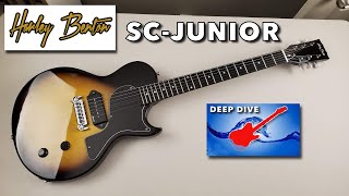 Video thumbnail for P-90 Perfection? the Harley Benton SC-Junior Vintage Sunburst by Landon Bailey