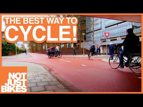 The Best Way to Cycle - Bicycle Only Roads in the Netherlands