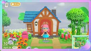 New Tropical Animal Crossing Island In search of bamboo Label is visiting & chores