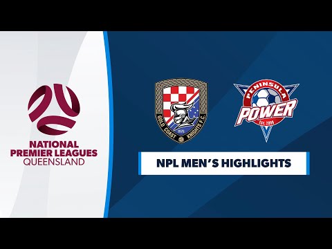 NPL Men's R11 - Gold Coast Knights vs. Peninsula Power Highlights