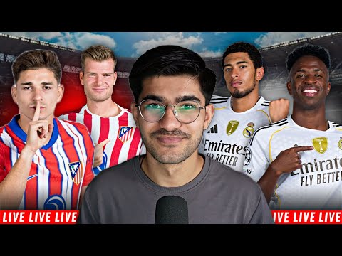 Atletico Madrid vs Real Madrid Supercopa Semi Finals
