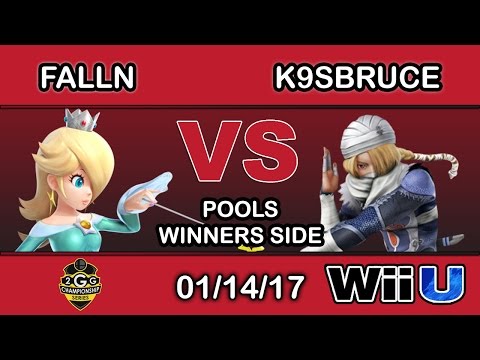 2GGC: Genesis Saga - LooK | falln (Rosalina) Vs. K9sbruce (Sheik) Pools Winners Side - Smash Wii U