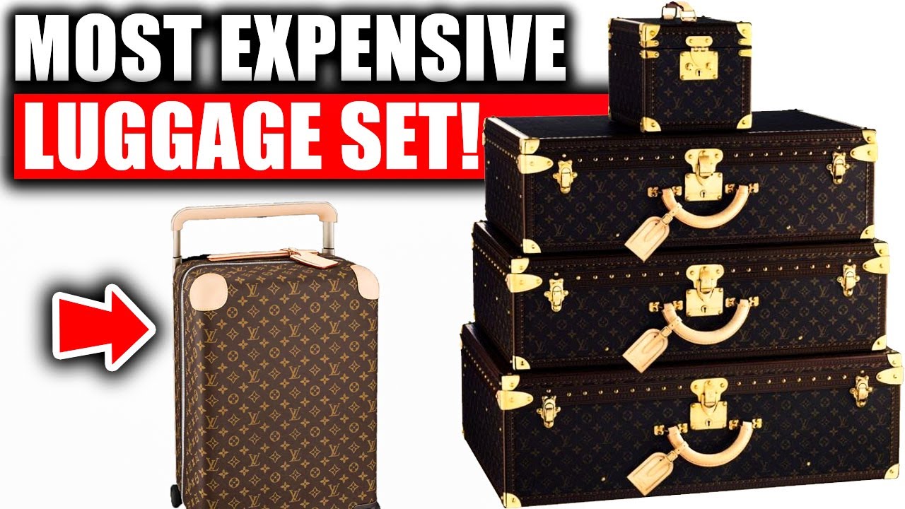 A Look At The Most Expensive Luggage Set!
