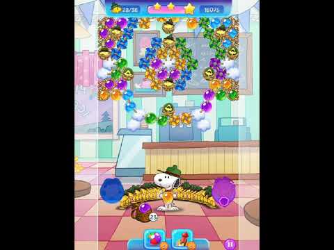 Snoopy Pop - Level 123 - No Boosters (by match3news.com)