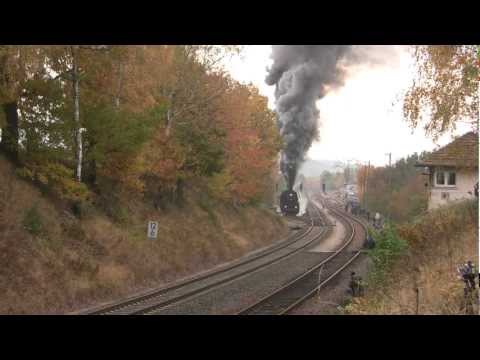 Dampf trifft Kies 2011 mit 44 2546 und 44 1486 ausfaht auf Marksuhl