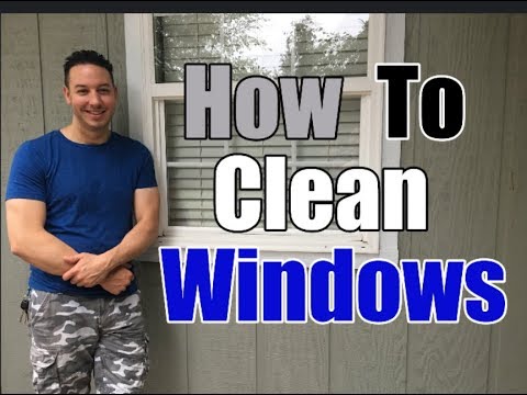 How To Clean Windows Without Leaving Streaks