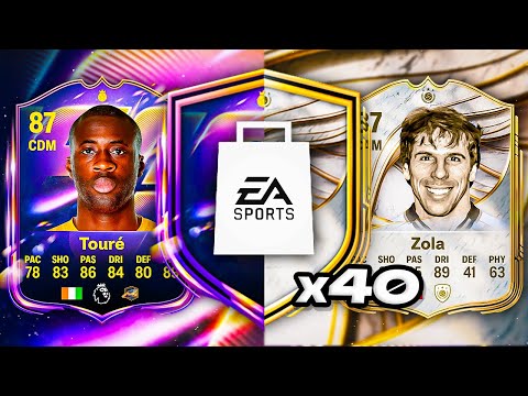 40x MAX 87 ICON/HERO PACKS! 😲 FC 26 Ultimate Team