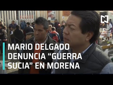 Mario Delgado denuncia ‘guerra sucia’ en Morena - Las Noticias con Claudio Ochoa