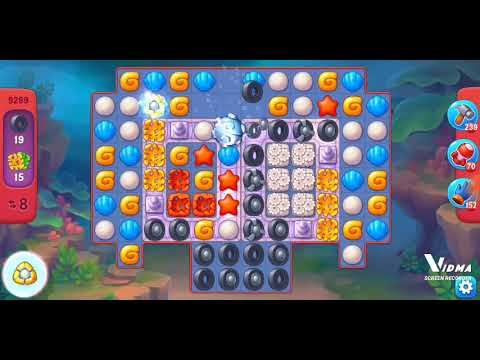 Fishdom. 9289 hard level no boosters and diamonds. 16 moves