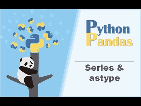 Python Pandas Dataframes Changing Astype Tutorial
