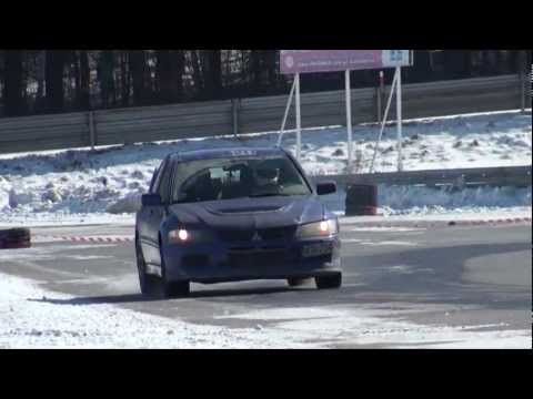 Marcin Słobodzian - Mitsubishi Lancer EVO IX - SuperOES III Runda Tor Kielce 23-03-2013