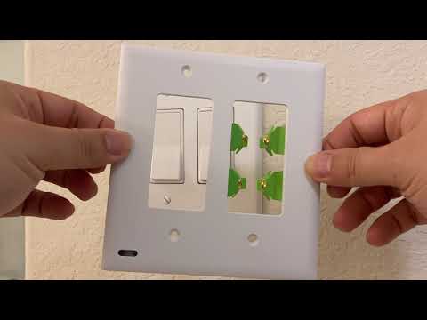 SnapPower Guidelight Nightlight Easy Install with Installation Tool and Dimming Function