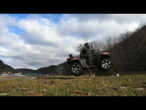 Квадроцикл РМ 650-2. Обзорный ролик квадрика Русская Механика