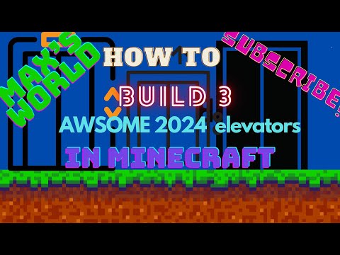 Insane Elevator Builds without Redstone - Max's World 2024