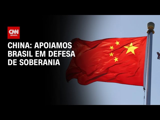 Apoiamos Brasil em defesa de soberania, diz Xi Jinping | CNN NOVO DIA