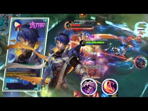22 Kill Bantai Musuh Tanpa Ampun !! Build Aamon Tersakit 2023!!! Top Global Aamon Mobile Legends