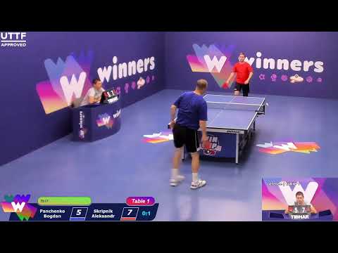 WINners CUP table 1 10.09 Panchenko Bogdan - Skripnik Aleksandr 16:00