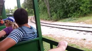 preview picture of video 'ME cousin Don & Kids SCENIC Route Train Ride Kings Island ( HD )'