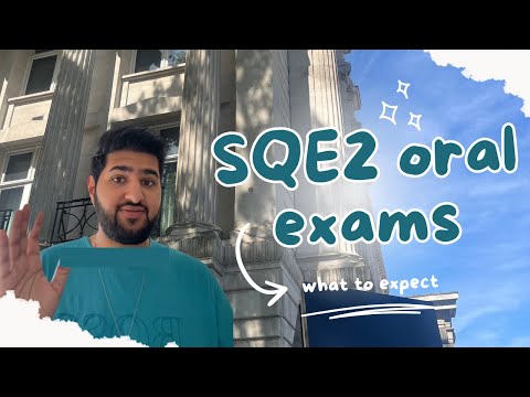 How do the SQE2 exam days work? (oral exams)