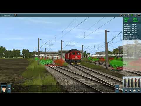 Trainz(BG) Varna - Dobrich with passenger train