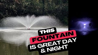 Review: elelife RGB LED Pond Fountain Aerator 750W with Color-Changing Light Show, 1HP 15000 GPH