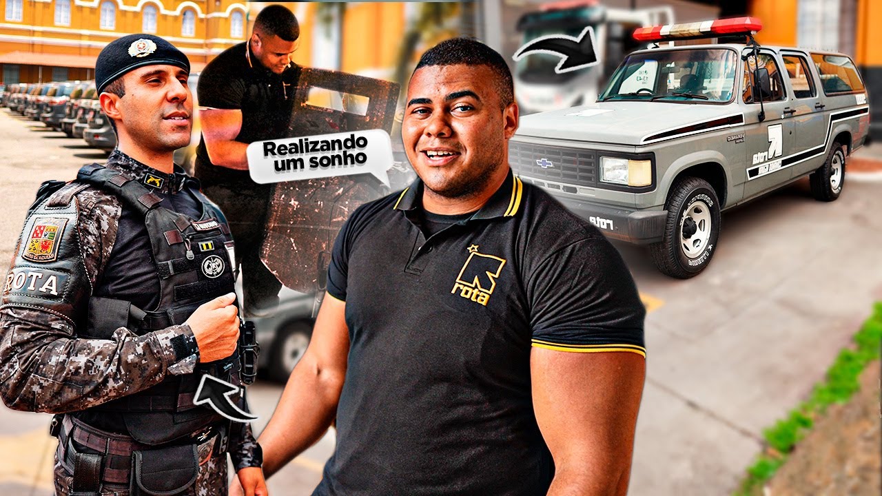 BITELO REALIZA SONHO E CONHECE A ROTA