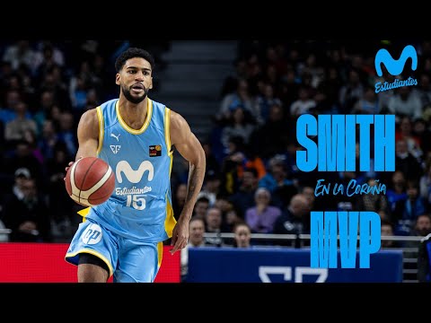Sean Smith, el mejor de Movistar Estudiantes en A Coruña