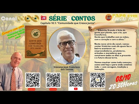 Live com Diácono Jose Francisco dos Santos