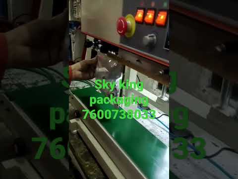 Wafers/Tea/Namkeen Pouch Sealing Machine