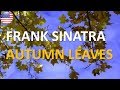 Autumn leaves - Frank Sinatra (with lyrics) 