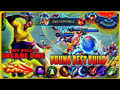 BRUNO GAMEPLAY | BRUNO BEST BUILD | INSANE CRITICAL DAMAGE