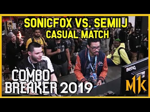Mortal Kombat 11 - Combo Breaker 2019 Sonic Fox (Skarlet) vs. Semiij (Kitana) Casual [1080p/60fps]
