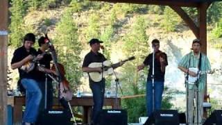 Loose Digits, joined by Sam Yale, play Dark Hollow @ 2009 Kootenai River Bluegrass Festival