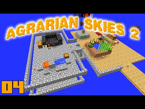Minecraft Mods Agrarian Skies 2 - SMELTERY !!! [E04] (Modded Skyblock)