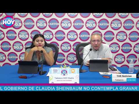 THR Noticias con Susana Melchor y Victor Ortiz a través de la 90.9 FM